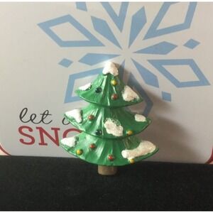 Vintage Christmas Tree Pin